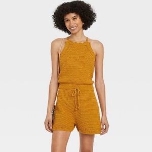 Target Universal Thread Crochet Romper